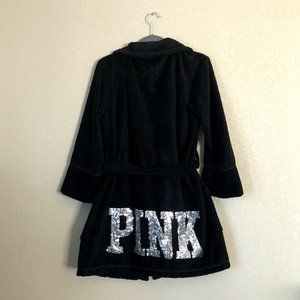 VS Pink Sequin Bath Robe